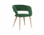 Кресло Hugs зеленый/нат.дуб_2396842