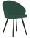 Стул обеденный DOBRIN NAOMI (ЭМАЛЬ ЧЕРНЫЙ МУАР велюр Catania Izumrud)_278781