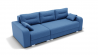 Диван Модерн -2 угол левый/правый (ЗР) Цвет фасада: Голубой; Тип: Левый/правый; Материал фасада: Металл/Велюр_871225
