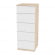 Комод Калисто(K27)1147х452х468PUSHtoOPEN(ДСС-Белый)_361058