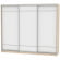 Шкаф-купе B-230х270х60-3(ДСС-Белый-D7D7D7)_356723