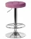 Табурет барный DOBRIN BRUNO Пудрово-сиреневый велюр MJ9-52_280617