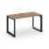 Стайл Проджект Стол письменный SN-59O.SP-002 Дуб Табак/Металл Черный/Черный Заглушка 1180*600*750 _3861641