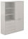 Шкаф высокий двойной Atlas NZ-0301+NZ-0302.GS.GS.GL Серый камень_3239454