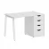 Стол письменный HOME OFFICE VR.SP-3-118.4.A Белый/Белый металл_228448