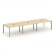 Стайл Проджект Стол переговорный SN-59P.SPRG-054 Акация Лорка/Металл Серый 4740*1180*750 _3862027