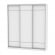 Шкаф-купе B-220х200х60-1(Белый-D7D7D7)_358469