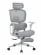 Кресло офисное TopChairs Prodigy с оттоманкой серый_3637678