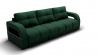 Диван Рич-2 (ЗР) Цвет фасада: Зеленый; Тип: Левый/правый; Материал фасада: Металл/Велюр_866127