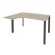 Стол эргономичный левый на П-образном м/к ONIX O.MP-SA-3L Дуб Аттик/Антрацит_240805