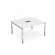 Стол системы БЭНЧ, переговорный, начальный GLOSS LINE НСПН-П.927 Белый Премиум_218990