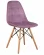 Стул обеденный DOBRIN BENNET Пудрово-сиреневый велюр HLR-27_229304