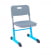 Стул ученический SMARTY регулируемый по высоте (рост 3-5) Голубой/Серый_3680933