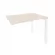 Стол-приставка на П-образном м/к к опорным элементам ONIX O.MP-SPR-1.7 Денвер Светлый/Белый_240883