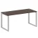 Стол письменный на О-образном м/к METAL SYSTEM БО.СП-4 Венге/Серый_247011