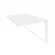 Стол-приставка двойной на О-образном м/к к опорым элем. ONIX O.MO-D.SPR-1.7 Белый Бриллиант_242285