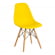 Стул CINDY (EAMES) (mod. 001) / 1 шт. в упаковке дерево бук/металл/сиденье пластик, 51x46x82.5см, желтый/yellow_732691